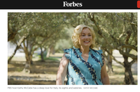 Modena consigliata su Forbes e su CNBS da Kathy mccabe di "Dream of Italy" nell'anno del giubileo