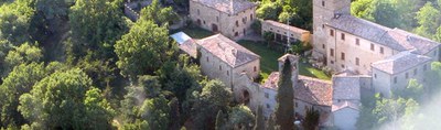 Montegibbio castle and Giuseppe Medici historic park