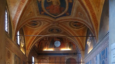 Palazzo dei Pio Interno Soffici.jpg