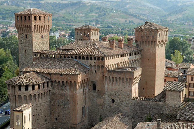 The Rocca Fortress in Vignola