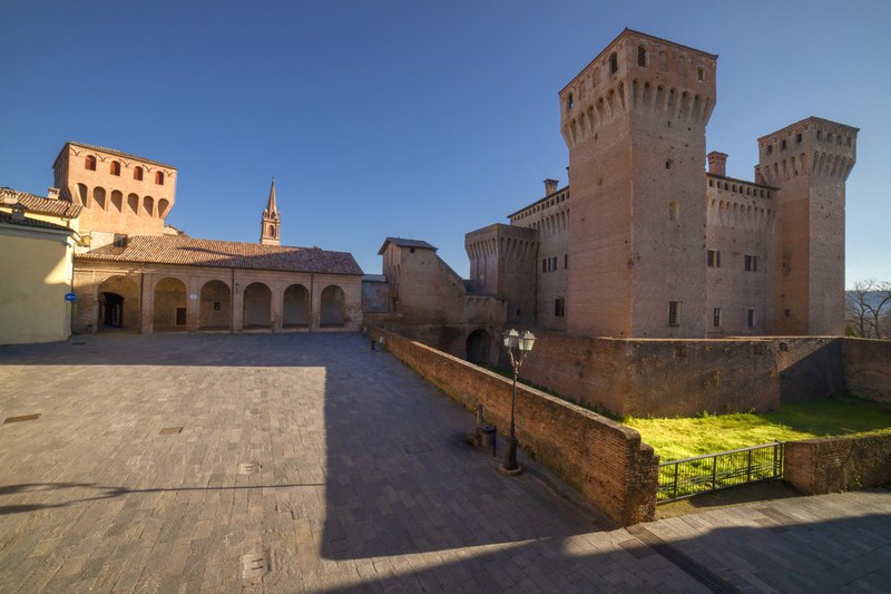 The Rocca Fortress in Vignola
