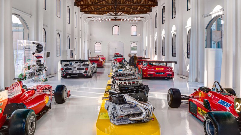 The Museo Enzo Ferrari in Modena