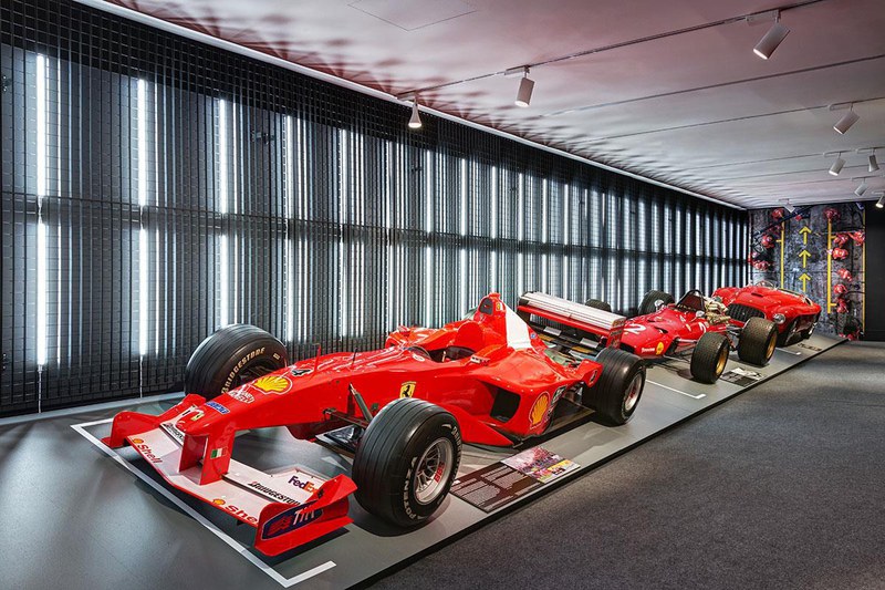 The Museo Ferrari in Maranello