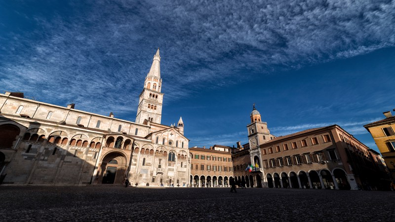 The Unesco World Heritage site of Modena