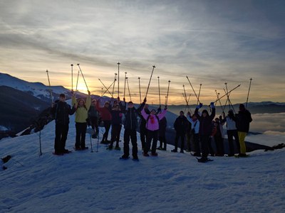 Ciaspolata notturna alla Croce Arcana -  Modena Slow