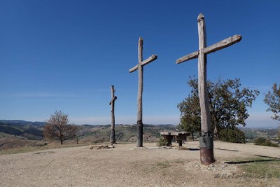 Crepuscolo sul Monte Tre Croci - Modena Slow