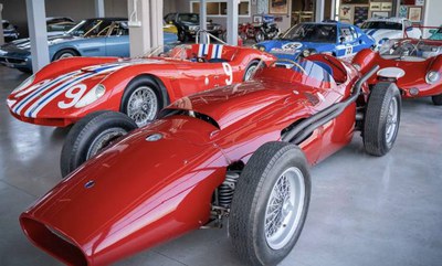 Ingresso alla Collezione Maserati Umberto Panini APS - Modena
