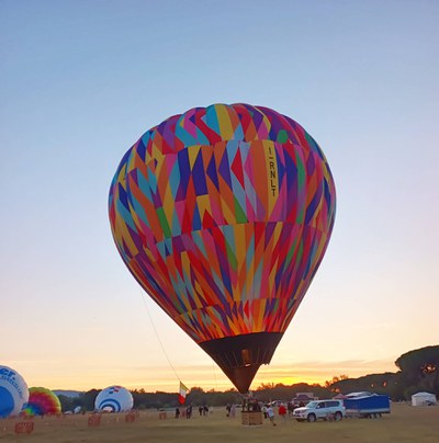 Volo vincolato in mongolfiera Sapori ad alta quota
