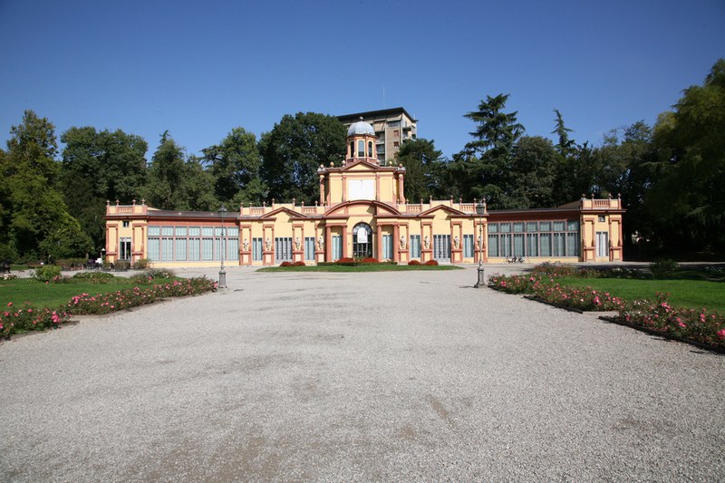 Parco Giardino Ducale Estense , Villa Aggazzotti, Le colline del Lambrusco Grasparossa