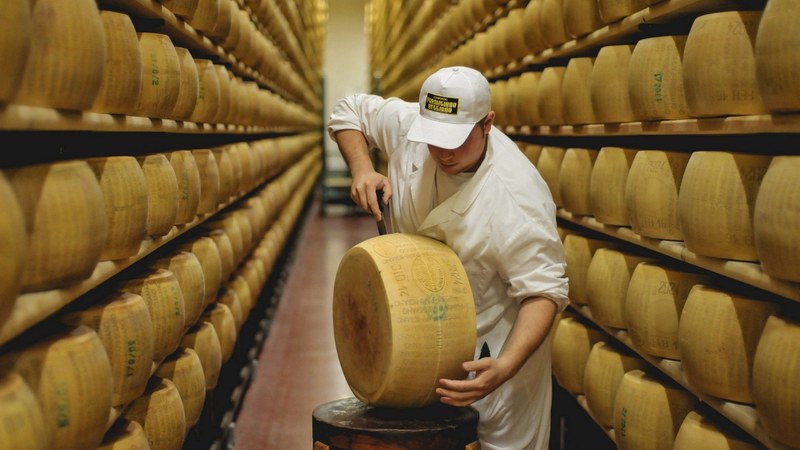 Il parmigiano Reggiano